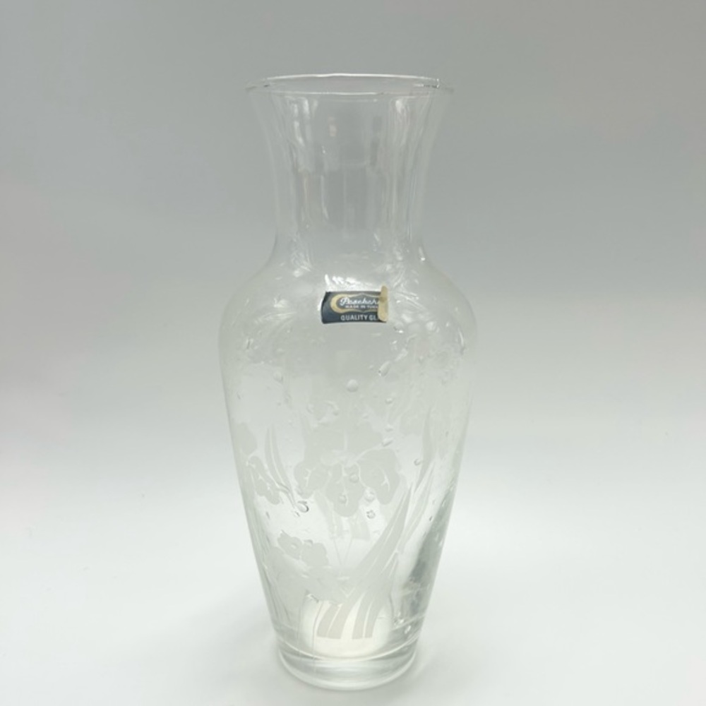 Pasabahce glass vase.